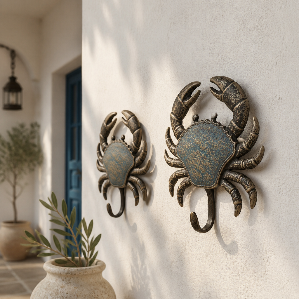 Carved Hanger - Crab