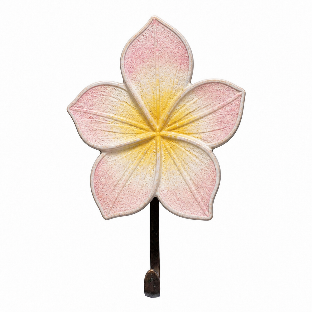 Carved Hanger - Frangipani