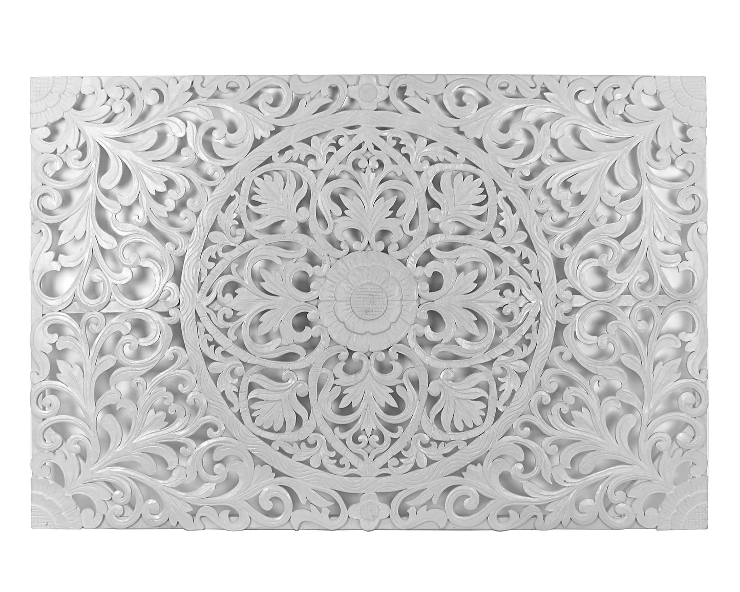 Carved Bed Headboard "Murraya"