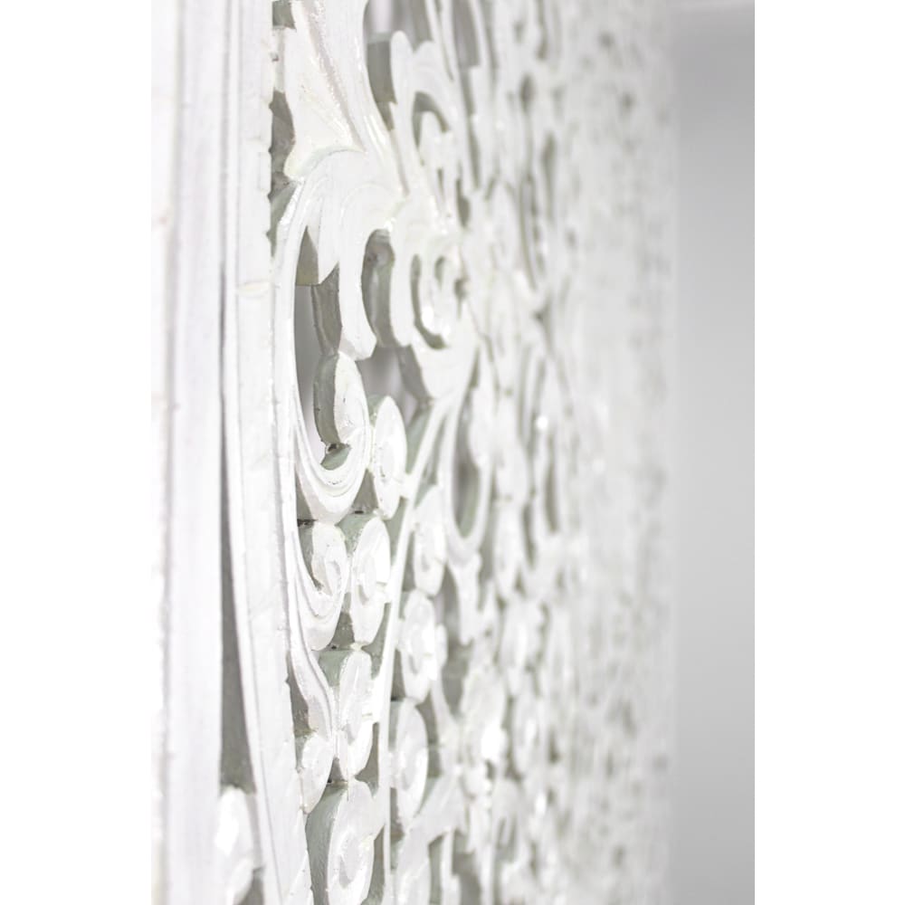 Bed Headboard King Size Anggrek - White