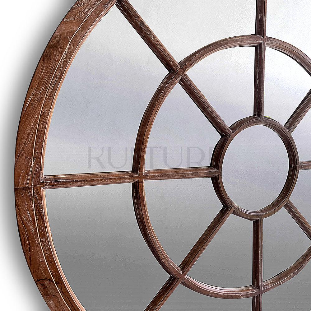 hand carved wood mirror hanan decorative wall furniture handmade