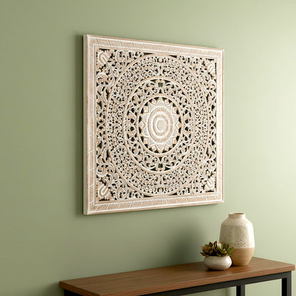Carved Decorative Panel "Berawa" - 120 x 100 cm