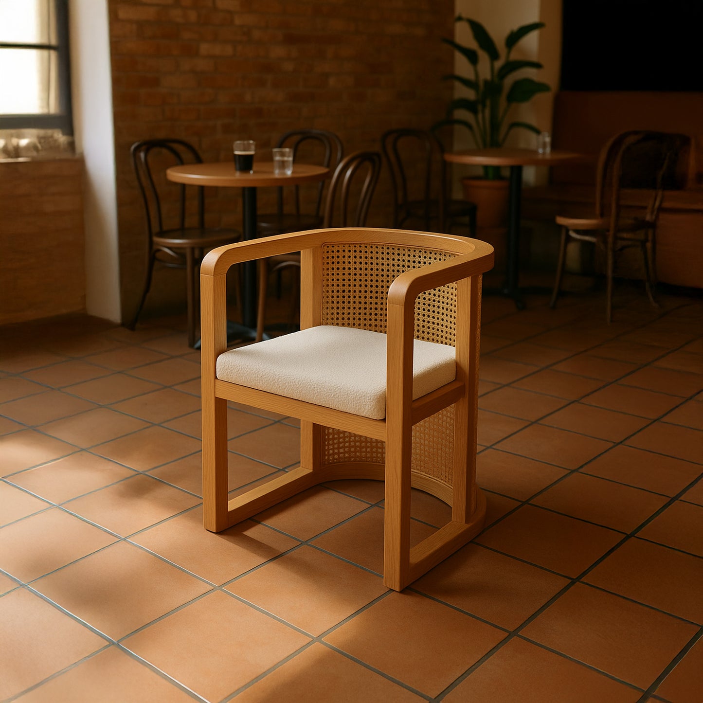 Cambria Cane Dining Chair