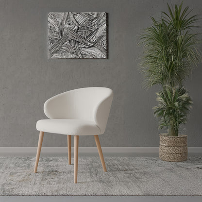 Caprice Dining Chair - Leather or Boucle