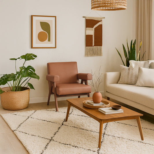 Compass Upholstered Lounge Chair
