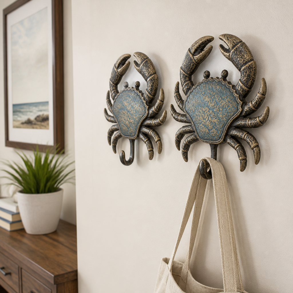Carved Hanger - Crab