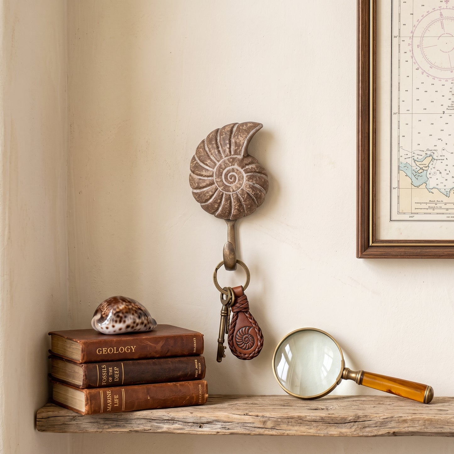 Carved Brass Hanger - Kerang