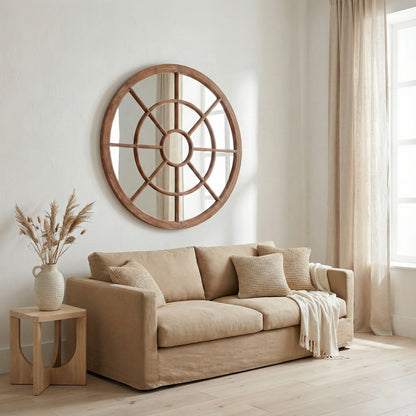 Hand Carved Mirror "Hanan" - 100 cm