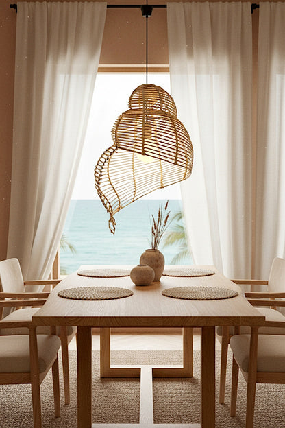 Rattan Pendant Lamp Shades "Nina"