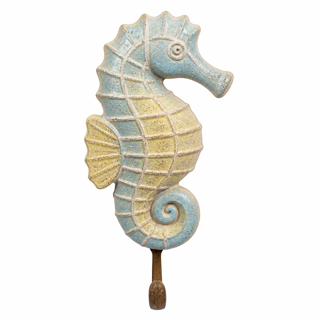 Carved Hanger - Seahorses