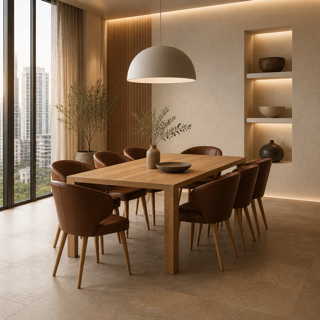 Caprice Dining Chair - Leather or Boucle