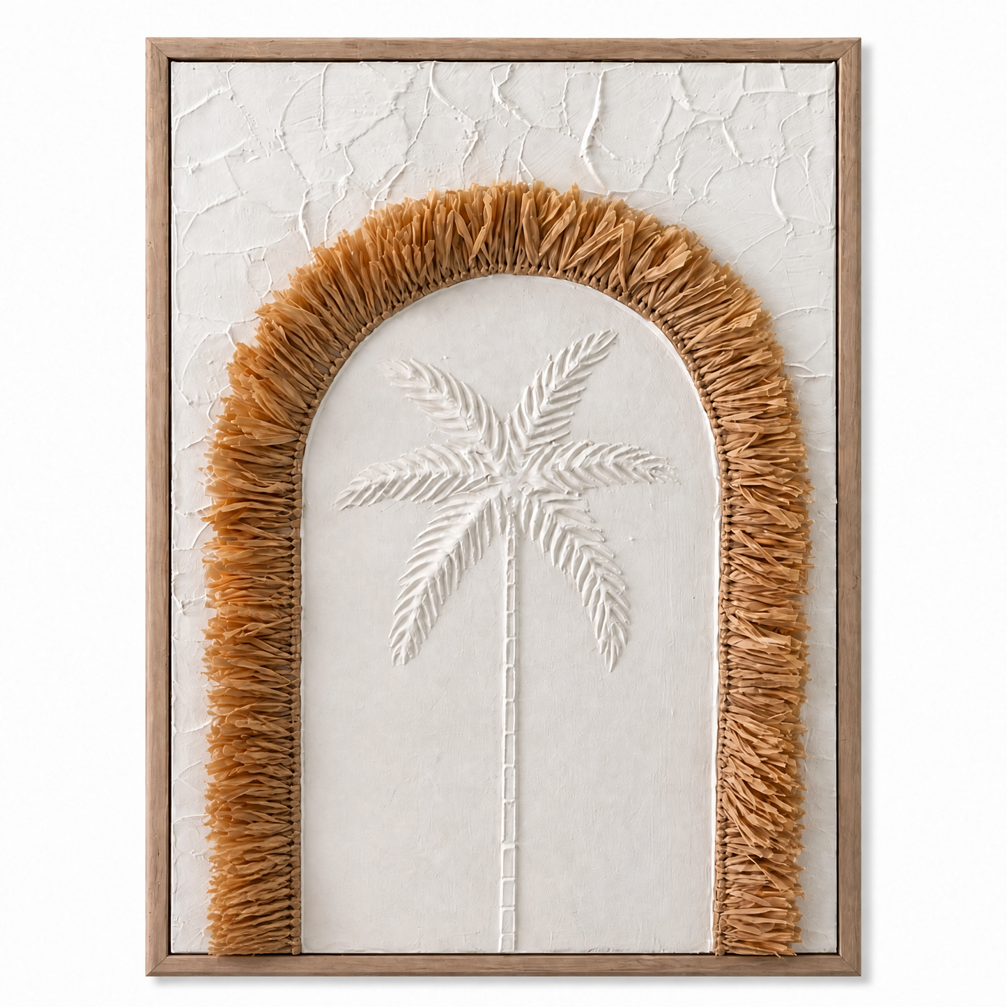 Bas-Relief Wall Art “Cocotier” – 90 x 70 cm