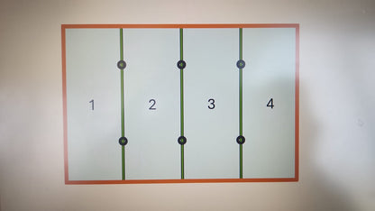 Custom 4 Decorative Panel "Jagasatru" - Natural