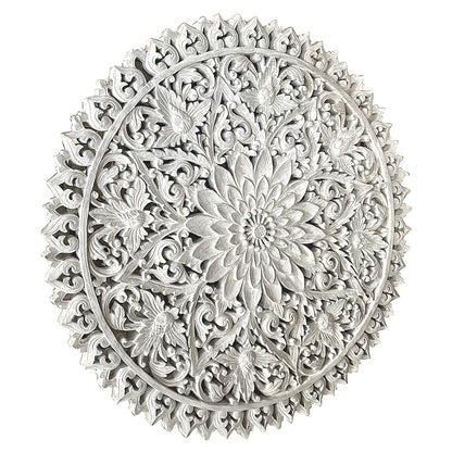 Decorative Mandala "Serupa" - white