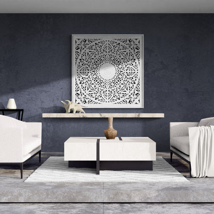 Decorative Panel "Umadewi" White - 120 cm
