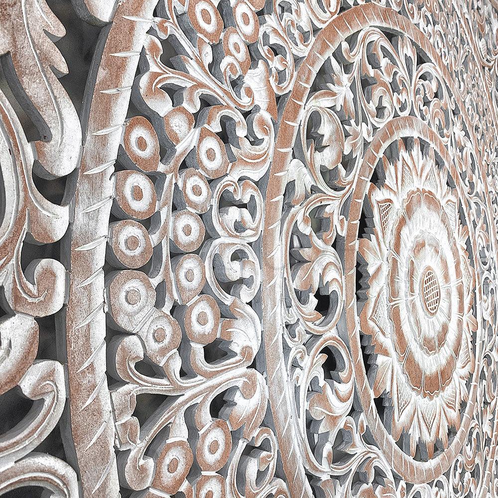 decorative panel berawa antic wash bali design hand carved hand made home decorative house furniture wood material