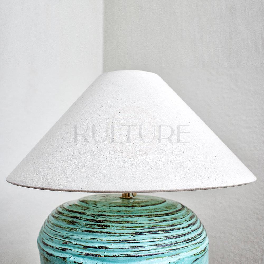 Ceramic Table Lamp 'Marguerite' - Kulture Home Decor