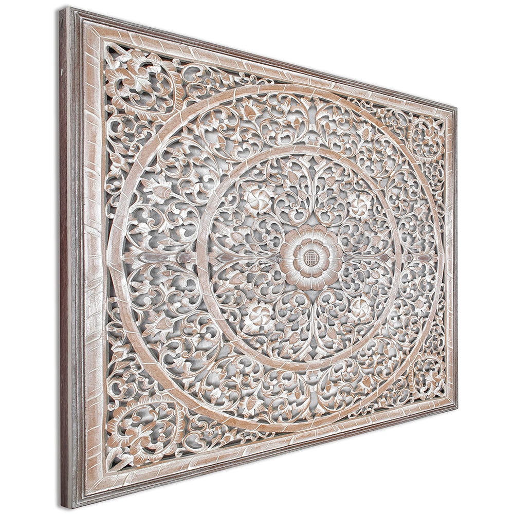 decorative panel mawar antic wash bali design hand carved hand made home decorative house furniture wood material