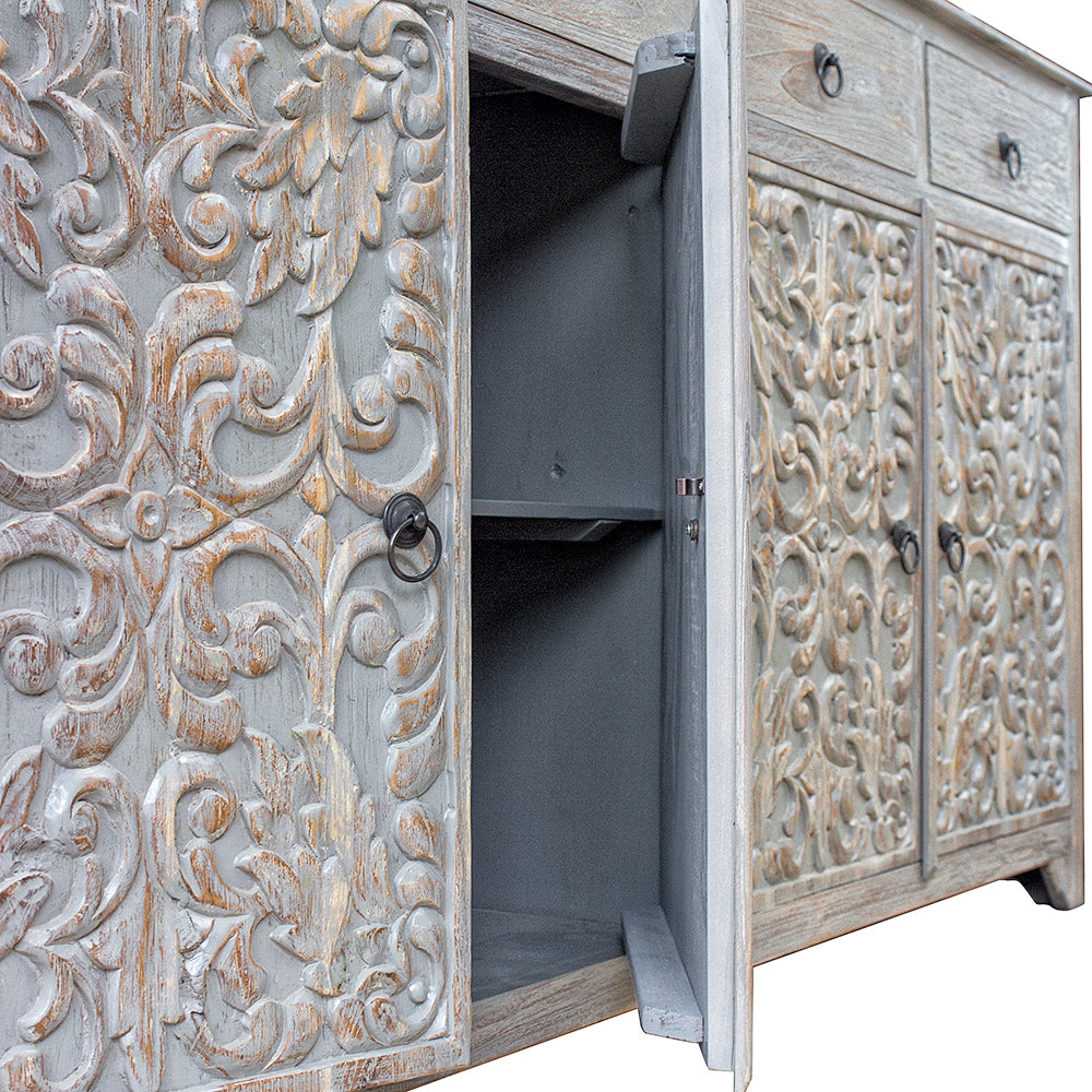 carved wood sideboard azhara antic wash bali design hand carved hand made decorative house furniture wood material decorative wall panels decorative wood panels decorative panel board